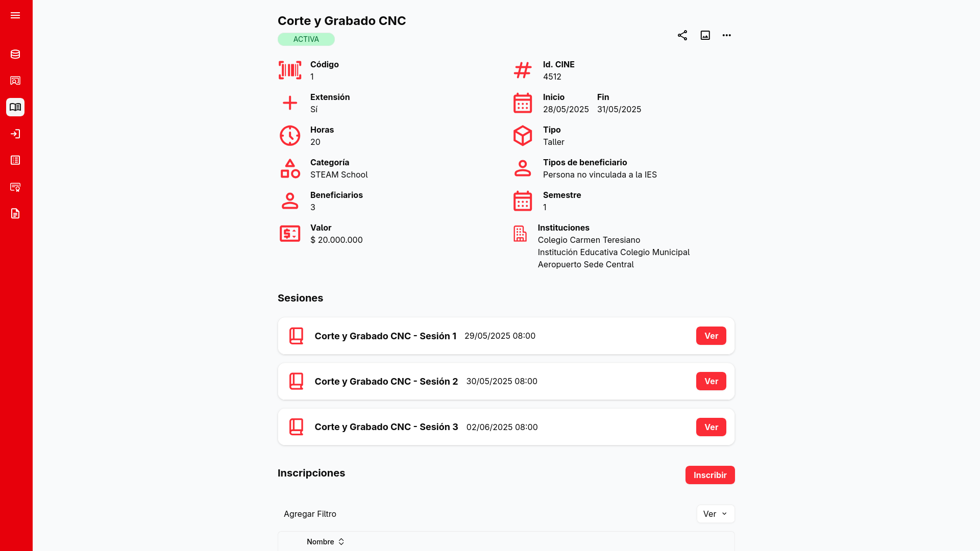 Página principal de Climapp, con el cuadro de búsqueda.
